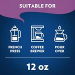 Lavazza Dark Roast Ground Coffee 12oz Bag