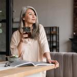 Uncommon Clay 16oz Potbelly Coffee Mug Handmade in the USA (Chestnut/Sage)