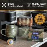 Black Rifle Coffee Company CAF, 32 Count, Medium Roast K Cups - Single Serve K Cups Coffee Pods - Kcup Pods Compatible with Keurig 1.0 & 2.0 - Made from Arabica Beans