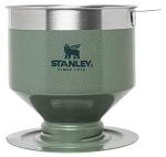 STANLEY Perfect Brew Pour Over | Manual Single Cup Coffee Maker | Drip Coffee Maker with Reusable Filter | Easy Clean Stainless Steel | BPA-Free | Hammertone Green