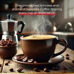 Sapphire Coffee Colombian Whole Bean Arabica, Medium Roast