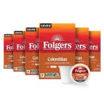 Folgers Lively Colombian Coffee K-Cups, 72 Count