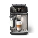 PHILIPS 5500 Series Fully Automatic Espresso Machine - LatteGo Milk System, Integrated Grinder, 20 Hot & Iced Coffee Pre-Sets, Quick Start, SilentBrew, 15-Bar Pressure, Black Chrome (EP5544/94)
