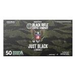 Black Rifle Coffee Company Just Black, 50 Count, Medium Roast K Cups - Single Serve K Cups Coffee Pods - Kcup Pods Compatible with 1.0 & 2.0 - Made from Arabica Beans