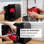 Bosch 300 Series Fully Automatic Espresso and Coffee Machine – In-Cup Frother, OneTouch Milk Drinks, 5 Drink Options, Ceramic Grinder, Easy Clean & Descale, in Silver TIU20307