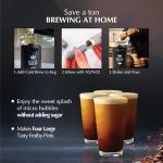 The Original Royal Brew Nitro Cold Brew Coffee Maker - Gift for Coffee Lovers - 64 oz Home Keg, Nitrogen Gas System Coffee Dispenser Kit
