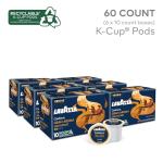 Lavazza Costiera Gran Aroma, Single-Serve Keurig K-Cup Pods, Light Roast Coffee, 60-Count Box (6 Packs of 10)