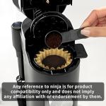 Disposable Coffee Paper Filters for Ninja Pod & Grounds Specialty Single-Serve Coffee Maker, 150 Pcs Coffee Filter Compatible with Ninja PB051 PB041 Coffee Maker