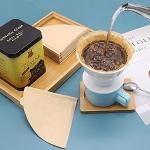 YQL Coffee Filter Paper,Size02 200 Count Natural Unbleached Disposable Coffee Filters Paper Fit for Drip Coffee Dripper