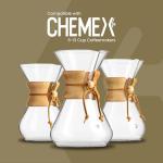 Chemex Circle Filters - 100 Count Pack