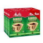 Melitta Bamboo Cone Coffee Filters, 80 Count