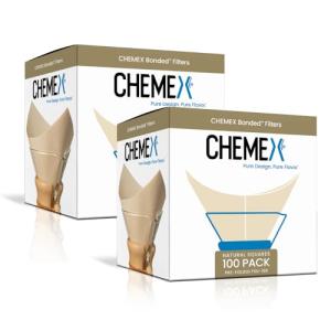 Chemex Natural Square Filters - 100 Count