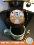 Double Donut Coffee Hot Chocolate Pods for Keurig K Cups Brewers, Single Serve Classic Hot Cocoa Pods, 24 Count