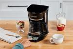 BLACK+DECKER 12-Cup Programmable Coffee Maker, Black
