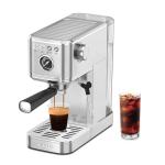 CHULUX Elite Espresso Machine 20 Bar, Compact Stainless Steel Hot and Ice Espresso Coffee Maker with Steam Wand for Americano, Latte, Cappuccino & Home Barista Brewing, Sliver
