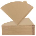 200 Count Coffee Filter, Unbleached Cone Filters for 2-4 Cup Brewers, Biodegradable and Chemical-Free Coffee Filters for Home, Travel & Office (Size #2)