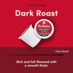 Tim Hortons Dark Roast Coffee, Single-Serve K-Cup Pods Compatible with Keurig Brewers, 32ct K-Cups,Red