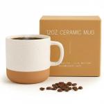 Trendy 12oz Ceramic Mug with Unique Art Design