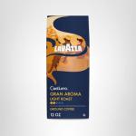 Lavazza Costiera Gran Aroma Ground Coffee 12oz Bag, Light Roast, Smooth and Aromatic Taste, Intensity 2/5, 100% Arabica, Ideal for Drip Brewers, (Pack of 1) - Package May Vary