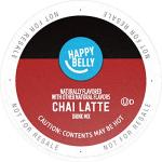 Happy Belly Tea Pods Compatible with 2.0 K-Cup Brewers, Chai Latte, 24 Count (Previously Solimo)