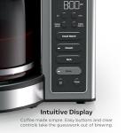 Ninja Fresh Brew™ Drip Coffee Maker | Programmable 14Cup Glass Carafe, Brew Classic & Rich, 70oz Removable Water Reservoir | Small Batch, Delay Brew, Adjustable Warming Plate | Stainless Steel | CE451