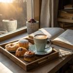 Amazon Brand - Happy Belly Cappuccino Coffee Pods Light Roast Compatible with 2.0 K-Cup Brewers, French Vanilla Flavored, 24 Count, 1.5 pound (Pack of 1)