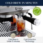 De'Longhi La Specialista Arte Evo Espresso Machine with Cold Brew, EC9255M (Renewed)