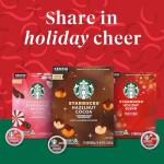 Starbucks K-Cup Coffee Pods, Medium Roast, Starbucks Holiday Blend, Coffee for Keurig Brewers, 100% Arabica, 1 Box (22 Pods)