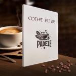 Coffee Filters #4，Cone Coffee Filter 8-12 Cup，200 Unbleached Natural Coffee Filters