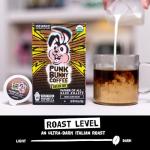 Punk Bunny Dark Roast Coffee Pods - 10 Count