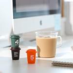 SATURNBIRD Instant Coffee Cold Brew，Coffee Packets of Medium/Dark Roast, 100% Arabica, Enjoy Hot/Cold Freeze Dried Iced Coffee, 24 Single Servings for Home, Travel, Office, 3 Roast Levels (NO.4-6)