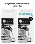 EUHOMY Espresso Machine with Grinder, 20 Bar Professional Espresso Coffee Maker for Home, with Milk Frother for Latte, Cappuccino & Barista-Style