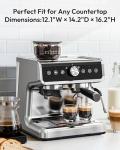 EUHOMY Espresso Machine with Grinder, 20 Bar Professional Espresso Coffee Maker for Home, with Milk Frother for Latte, Cappuccino & Barista-Style