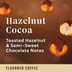 Starbucks K-Cup Coffee Pods, Hazelnut Cocoa Flavored Coffee for Keurig Brewers, 100% Arabica, Holiday, 1 Box (22 Pods)