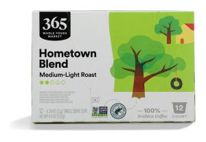 365 By Whole Foods Market Hometown Blend Coffee Capsule, 12 Count