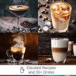 Bosch 800 Series Fully Automatic Espresso and Coffee Machine – 36 Drinks with Coffee World, Cold Brew, Double Cup, Integrated Milk Container, Smart Features, in Stainless Steel TQU60703