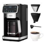 Gevi 12-Cup Programmable Coffee Maker with Touch Screen & Reusable Filter,Smart Drip Coffee Machine with Anti-Drip System, Perfect for Home,Iced Coffee