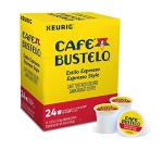 Keurig Coffee Pods K-Cups 16 / 18 / 22 / 24 Count Capsules ALL BRANDS / FLAVORS (24 Pods Cafe Bustelo - Espresso Style)