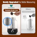 Cold Brew Coffee Maker, 1 Gallon Iced Coffee Maker With Stainless Steel Filter, Heavy Duty Glass Cold Brew Pitcher With Stainless Steel Spigot, Mason Jar Cold Brew Coffee Maker Fast Iced Tea Maker
