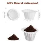 Disposable Paper Coffee Filters, Keurig K Cup Paper Filters for Keurig Single Brewer Reusable Cups, K-cup Coffee Pods, Fits All Brands Reusable K Cups (300)