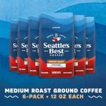 Seattle's Best Coffee Portside Blend Medium Roast Ground Coffee | 12 Ounce Bags (Pack of 6)