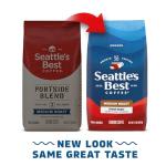Seattle's Best Coffee Portside Blend Medium Roast Ground Coffee | 12 Ounce Bags (Pack of 6)