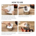 Aieve Percolator Coffee Filters, Coffee Filters for Percolator Coffee Pot Electric (160 Count)