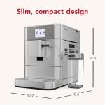KitchenAid Fully Automatic Espresso Machine KF7 with Milk Attachment, KES8557SX, Stainless Steel