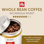 illy Whole Bean Coffee, Nicaragua Single Origin Medium Roast, 100% Arabica, Premium Italian Coffee, Ideal for Espresso, Drip, Moka and French Press Brewing, 8.8oz, 6 Pack