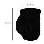 Icytrip Hand Warmer Mug,18 Oz Handmade Pottery Hand Warming Coffee Mug Large with Pocket Right Handed (Blue/Green)