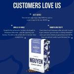 Nguyen Coffee Supply - Saigon Robusta & Arabica Blend: Dark Roast Premium Whole Coffee Beans, Vietnamese Single Origin, Low Acid with High Caffeine Content, Roasted in Brooklyn [12 oz Bag]