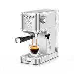 CHULUX Kom-Pro Espresso Machine 20 Bar, Semi Automatic Stainless Steel Coffee Machine for Home Latte Cappuccino Espresso Maker, Powerful Milk Frother Steam Wand