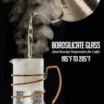 OVENTE 34 oz French Press Coffee & Tea Maker