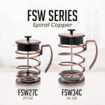 OVENTE 34 oz French Press Coffee & Tea Maker